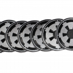 Imperiale Patches Silber