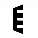 Helm - Sticker - schwarz